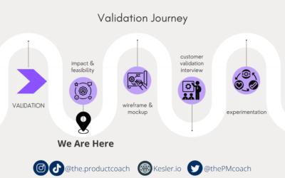 Validation 1: Impact & feasibility and the true meaning of MVP (minimum valuable product)